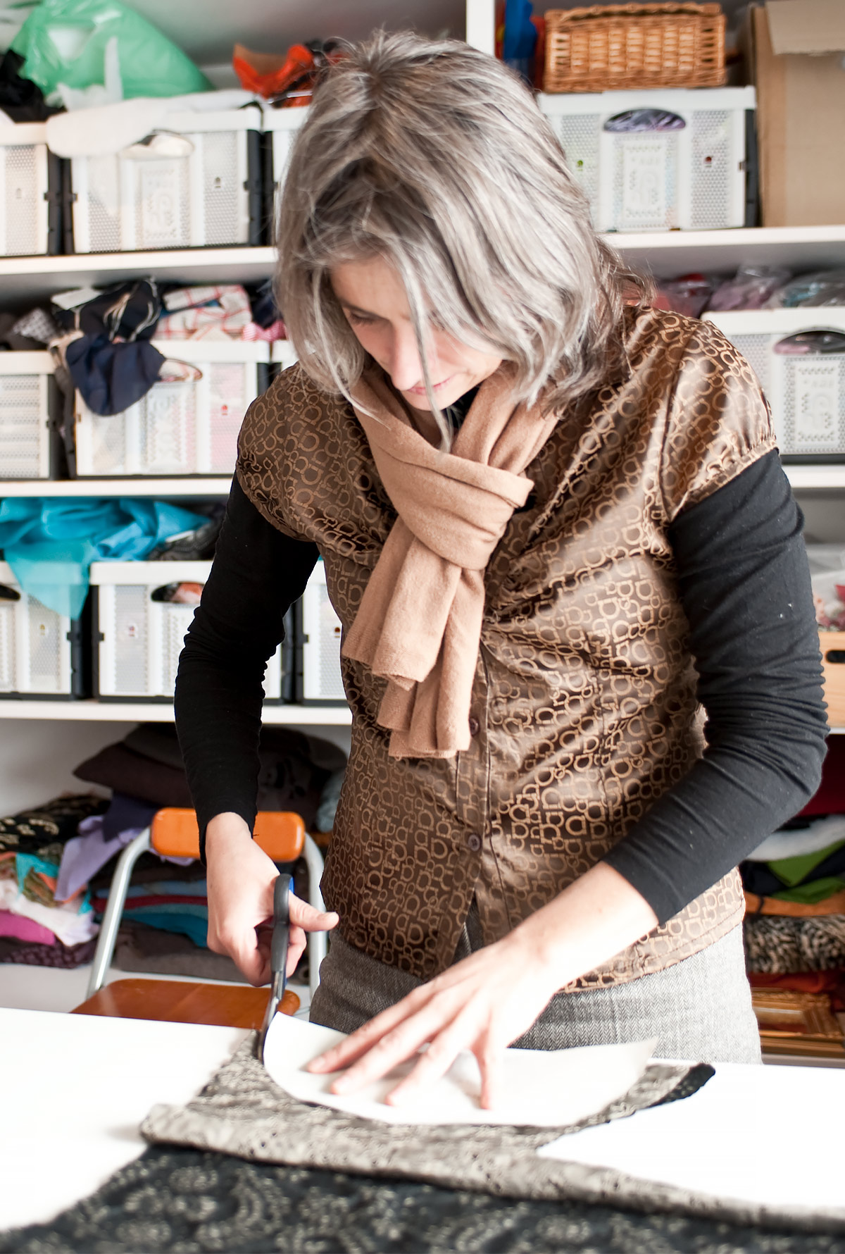 Modedesignerin Alexandra Gebhart